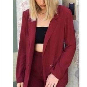 American Apparel Bianca Crepe Jacket