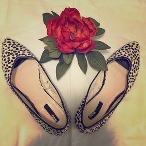 BDG dalmatian/polka for ballet flats