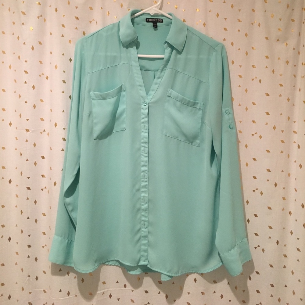 Blue Express Portofino Shirt sz M