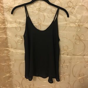 Boutique black tank - no tags - size S