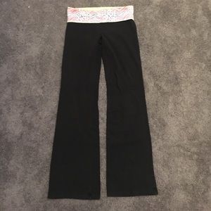 PINK wide leg yoga pants