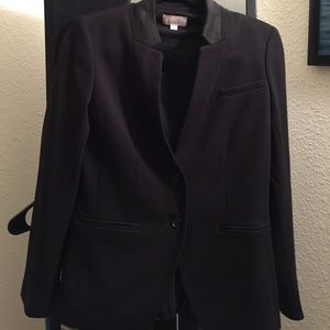 LOFT Black Lined Blazer