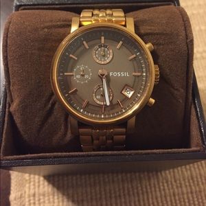 Fossil Rose Gold Watch