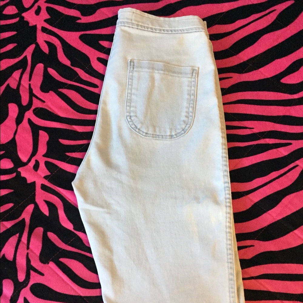 American apparel high waisted jeans