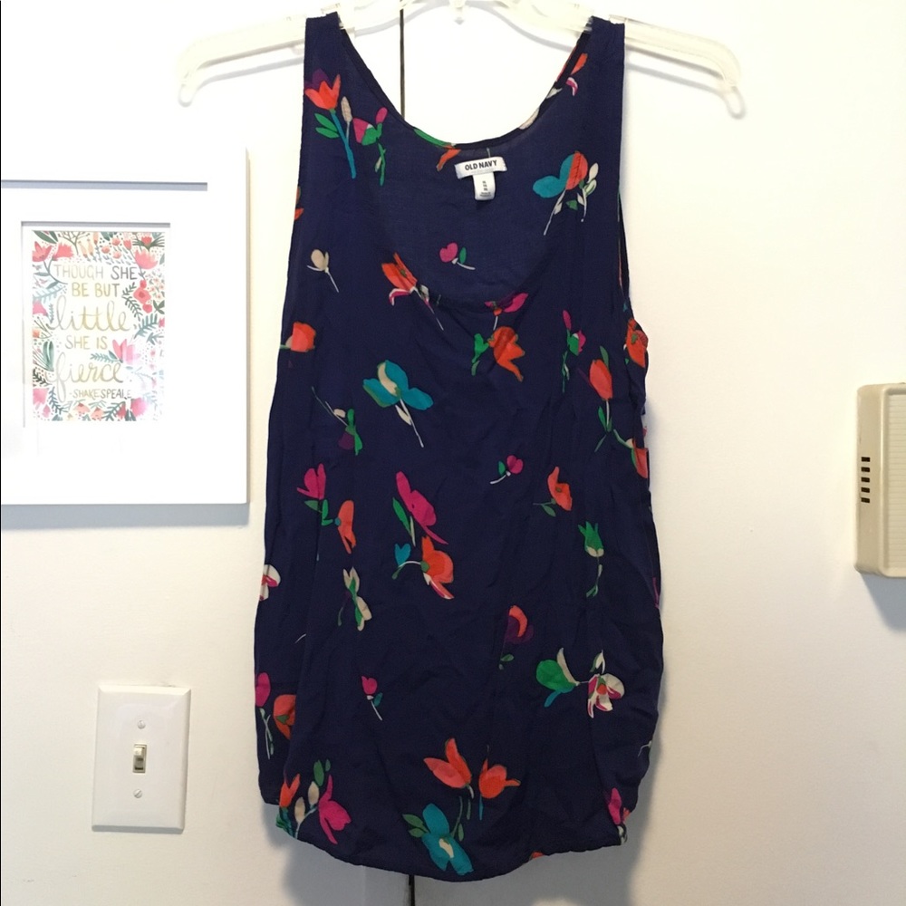 Floral Sleeveless Top