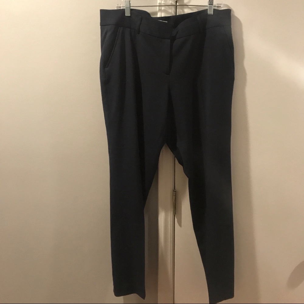 Michael Kors work blue trousers