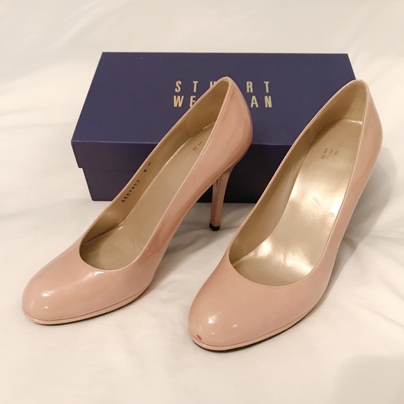 Stuart Weitzman Patent Pumps, PRACTICALLY NEW!! - Picture 6 of 6
