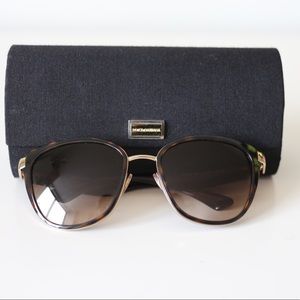 Dole & Gabbana Sunglasses DG2107 02/13 Gold 57MM