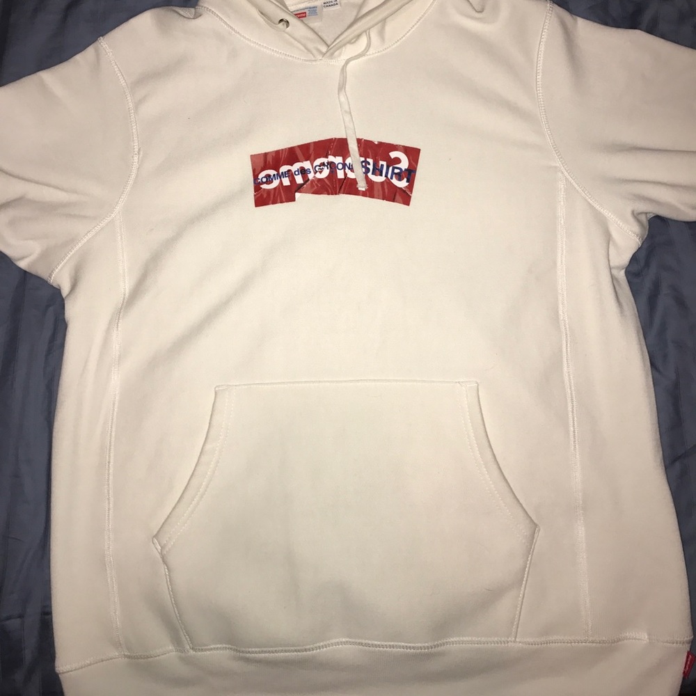 Supreme x CDG hoodie