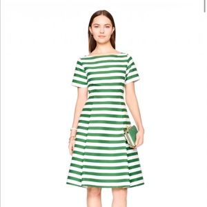 Kate Spade: Striped Fit and Flare Dress