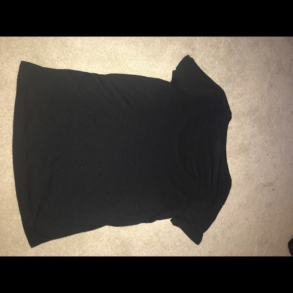 PINK black scoop neck tshirt - Picture 3 of 3