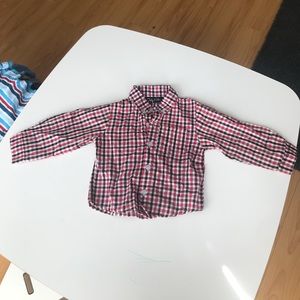 Plaid dress shirt