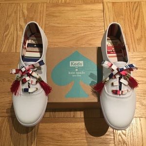 PRICE DROP NIB Kate Spade x Keds Lace-Up Sneakers