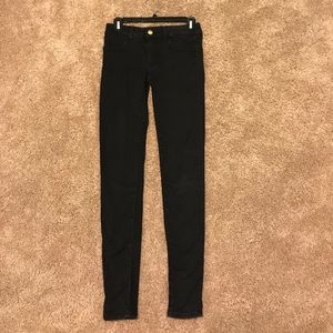 American Eagle Black super super stretch jegging
