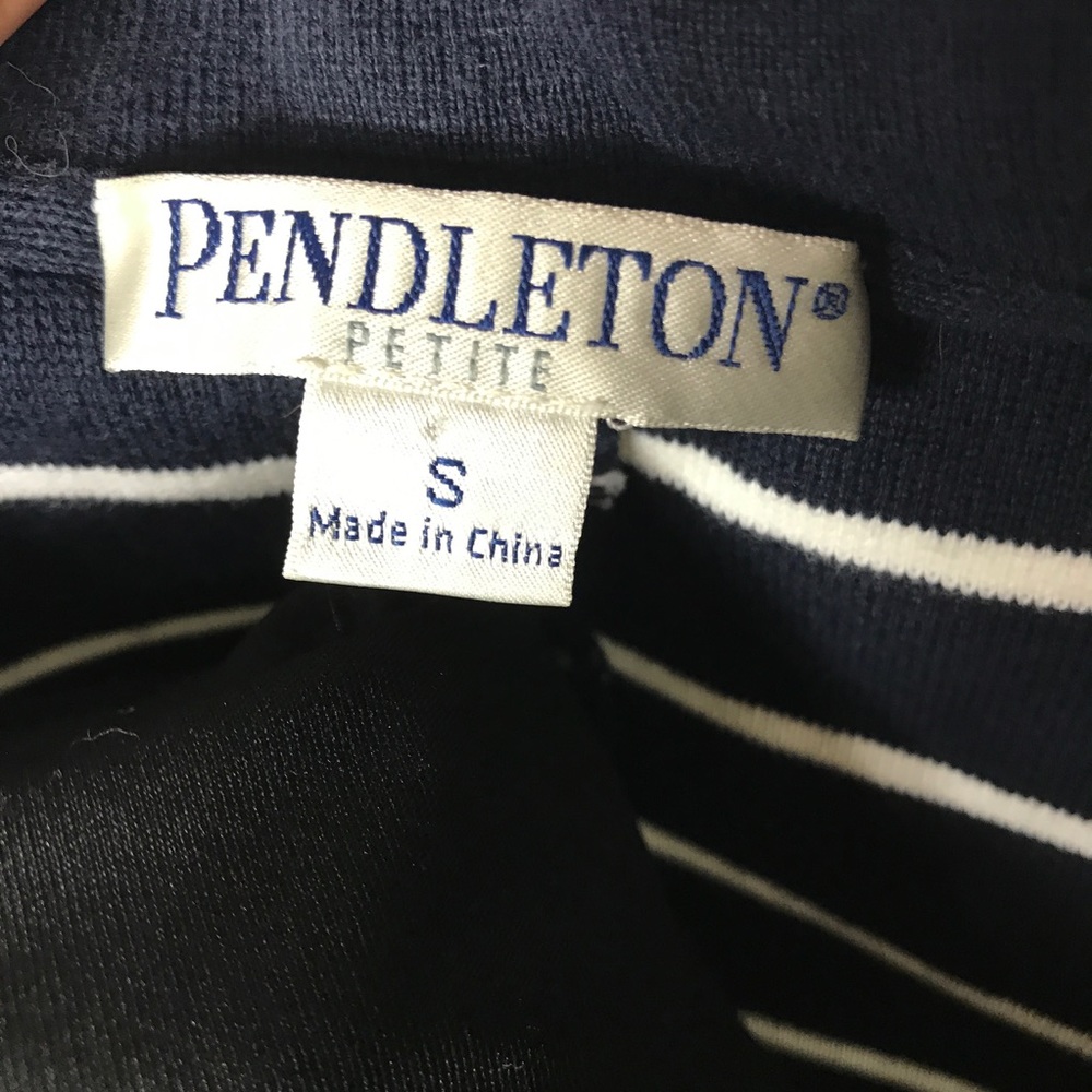 Pendleton Classic Stripe Blazer Small - image 5