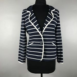 Pendleton classic stripe blazer small