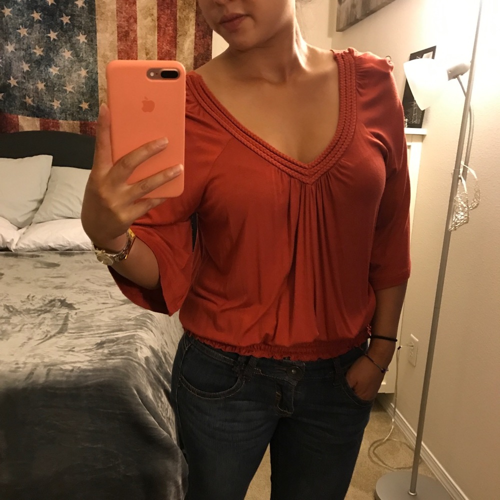 Super soft bohemian top