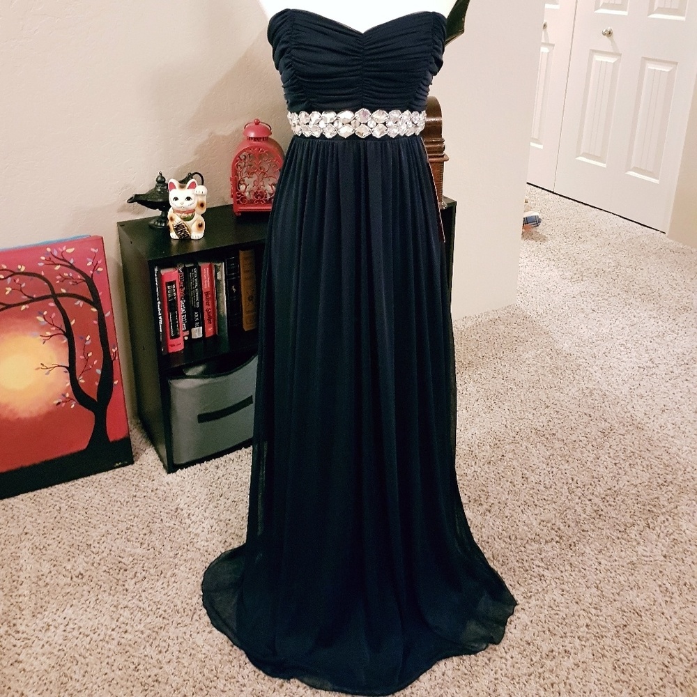 NWT Dark Blue Formal Prom Dress