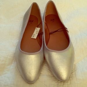 Silver H&M Flats
