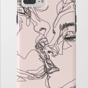 Sophie Schultz “Kiss More Often” iPhone 7plus case