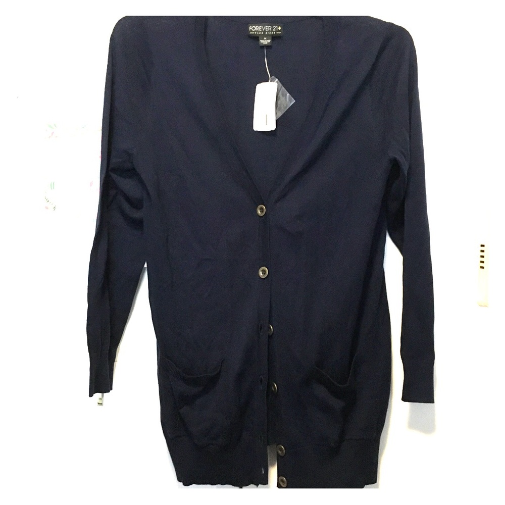Navy Cardigan