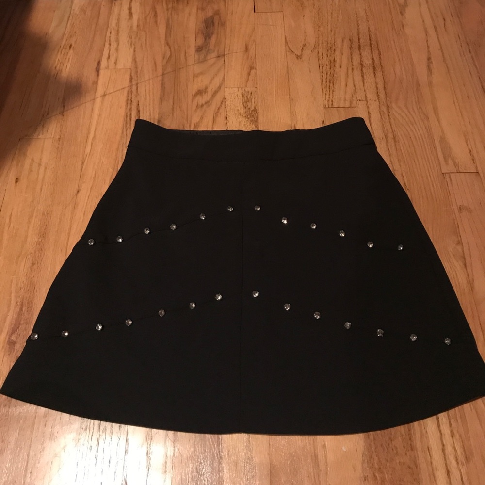 Zara Diamond Studded skirt