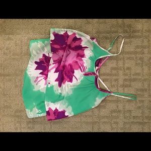Flower Silk Tank