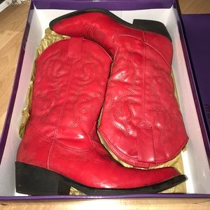 Red Cowboy Boots Madden Girl
