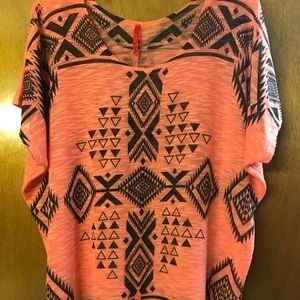 Like New Aztec Tunic Shirt