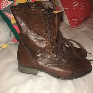 Steve Madden combat boots