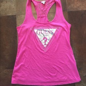 90’s Guess tank top hot pink