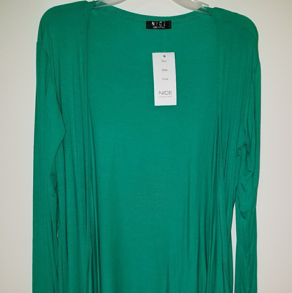 Green Cardigan