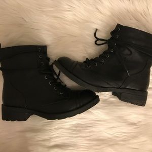 Black Combat Boots