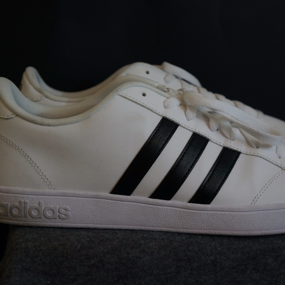 Men's White Adidas