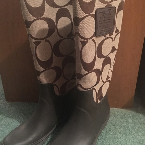 Coach rain boots - Picture 2 of 7