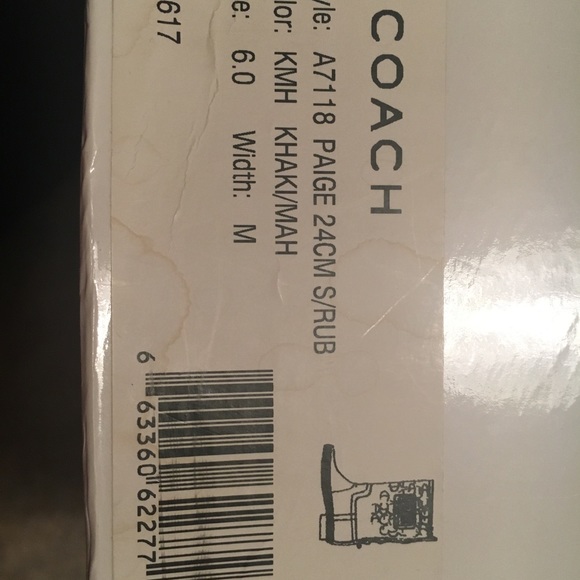 Coach rain boots - Picture 7 of 7