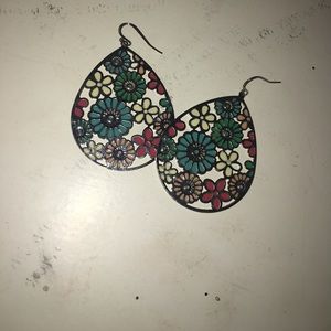 Floral Dangle Earrings
