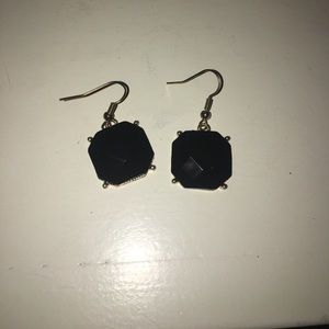 Black Dangle Earrings from Francesca's