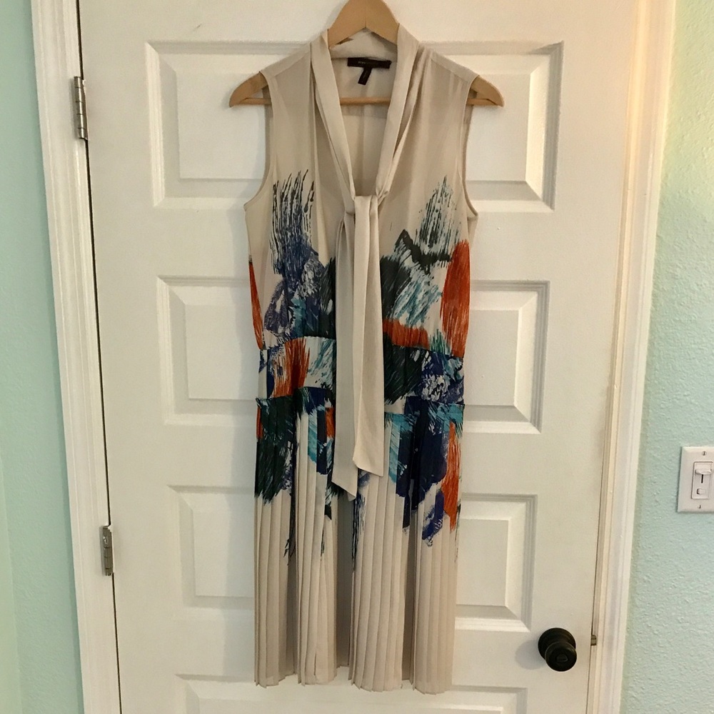 BCBG neck tie dress