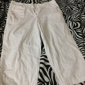 White Stag White Capri pants women's Sz 10