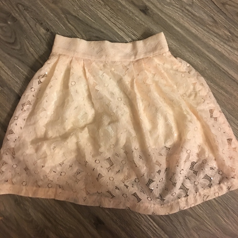 Pink Mini Skirt