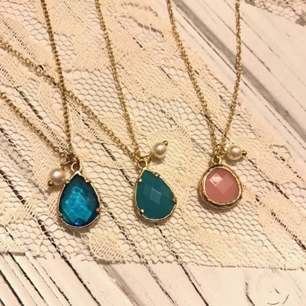 ❗️3 necklaces for $15 ‼️ Necklace with initial