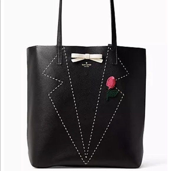 Kate spade ♠️ taxedo Bag New - Picture 3 of 8