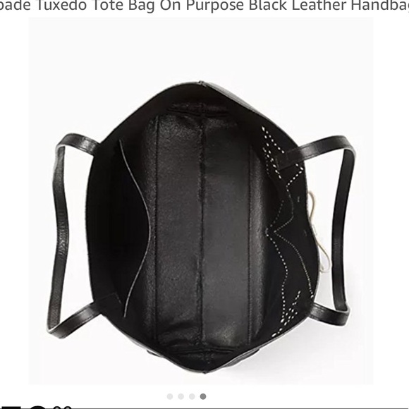 Kate spade ♠️ taxedo Bag New - Picture 5 of 8