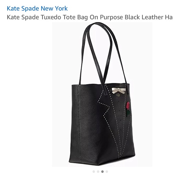 Kate spade ♠️ taxedo Bag New - Picture 4 of 8
