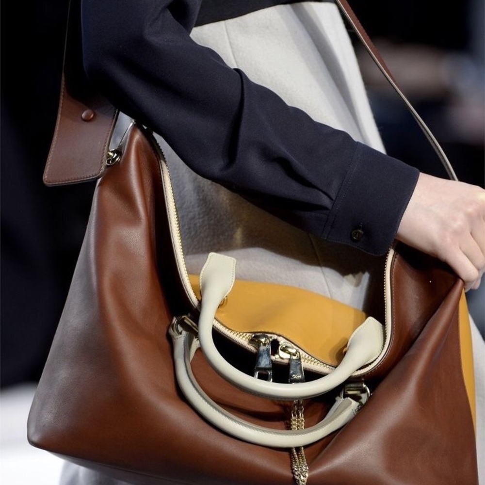 Chloe Baylee bag Yummy cookie & brown Large