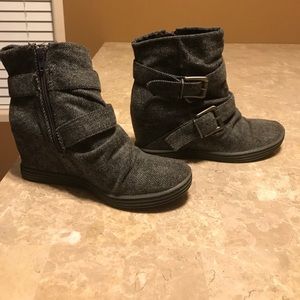 Women's wedge/heel boots