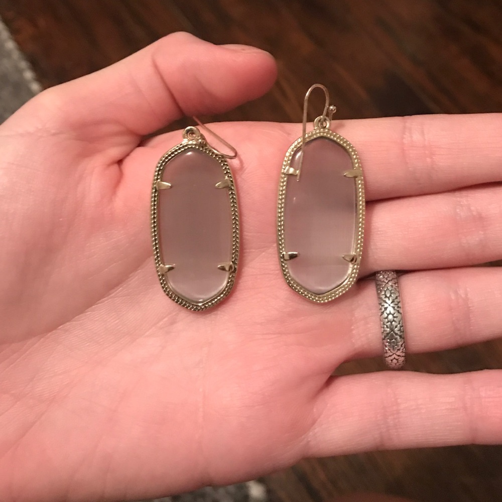 Kendra Scott Grey Elle Earrings