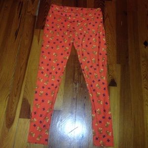 Lularoe Orange Leggings TC Perfect 4 Halloween!🎃
