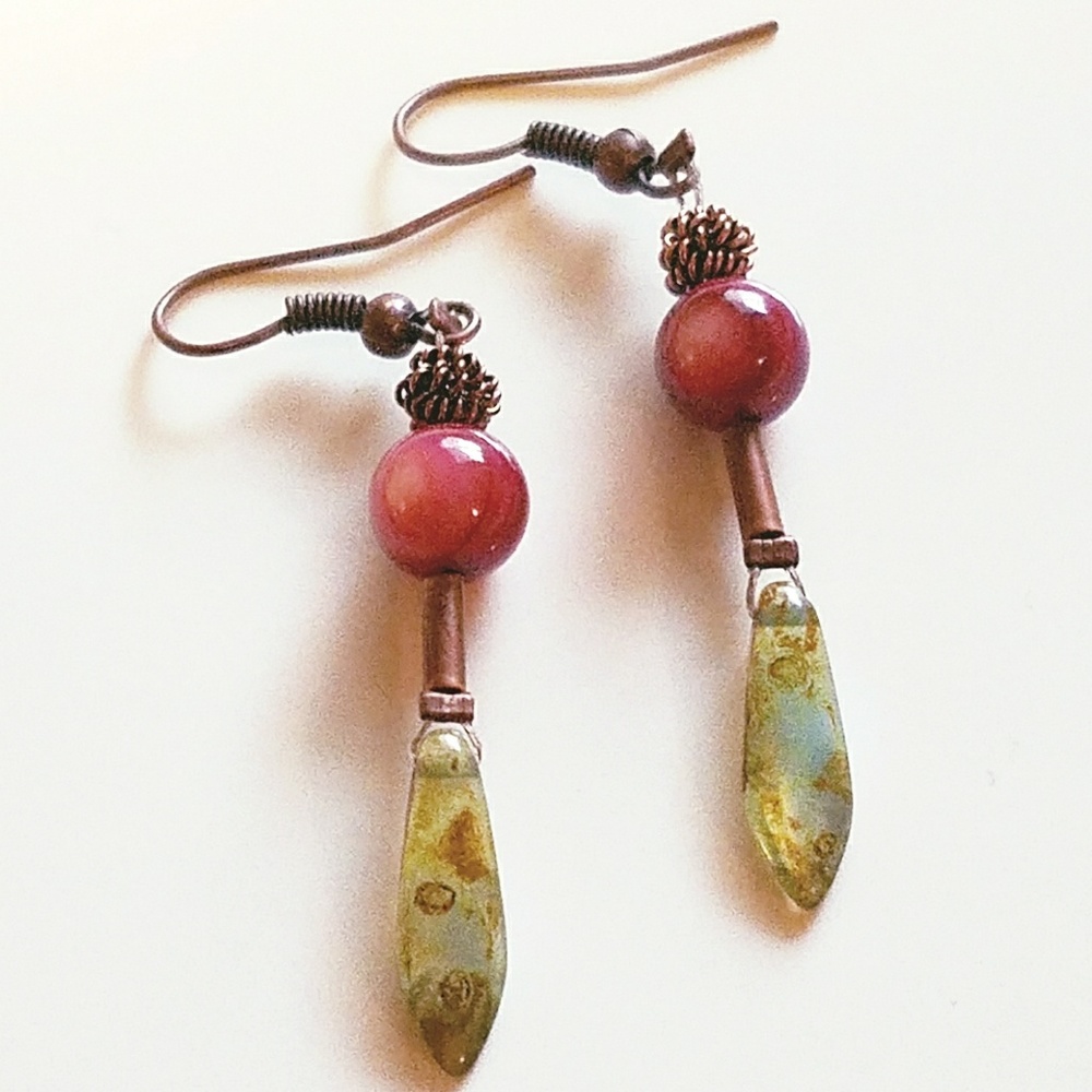 3/$25 ❤❤❤HANDCRAFTED EARRINGS ECO